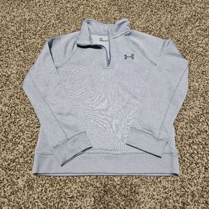 Under Armour Boys Pullover Sweatshirt| Size S | 1/4 Zipper
